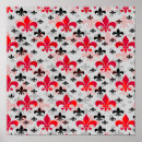 Search for motif floral posters Red