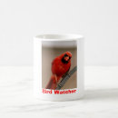 Search for bird watcher mugs Cardinal