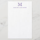 Search for purple stationery paper Simple
