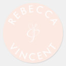 Search for coral wedding stickers Modern