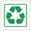 Search for green recycling symbol stickers Eco friendly