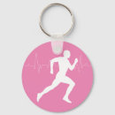 Search for runners key rings Silhouette