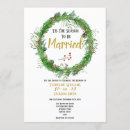 Search for seasonal wedding invitations Greenery