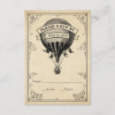 Search for hot air balloon rsvp cards Antique