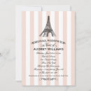 Search for eiffel tower bridal shower invitations Parisian