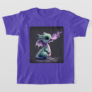 Search for dragon kids tshirts Purple