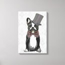 Search for bulldog canvas prints Contemporary