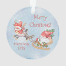 Search for reindeer with santa sleigh christmas tree decorations Family