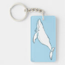Search for humpback whale key rings Blue