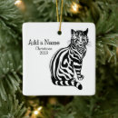 Search for black and white cat christmas tree decorations Vintage