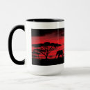 Search for african sunset mugs Elephants