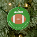 Search for football christmas tree decorations Sports