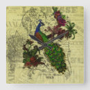 Search for vintage peacock clocks Flowers