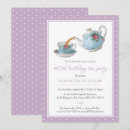 Search for shabby chic tea party invitations Elegant