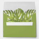 Search for tropical wedding envelopes Palm tree