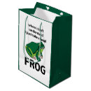 Search for funny frog gift bags Animal