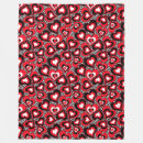 Search for valentines day blankets Red