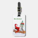 Search for santa claus luggage tags Animal