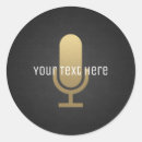 Search for vocalist stickers Microphone