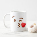 Search for blowing kiss mugs Heart