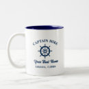 Search for captains wheel mugs Boat captain
