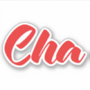 Search for cha stickers Asian