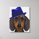 Search for dachshund canvas prints Flower leaves