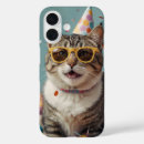 Search for cat with sunglasses iphone cases Cute