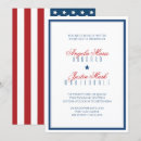 Search for july wedding invitations Usa flag