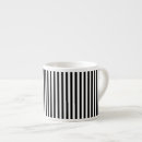 Search for black and white vertical stripes mugs Modern