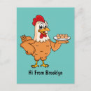Search for cartoon hen postcards Chicken