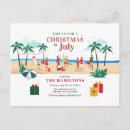 Search for christmas in july postcards Beach