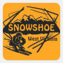 Search for snowshoe stickers Ski