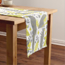 Search for gray yellow table runners Pattern