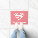 Search for superhero doormats Supergirl