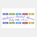 Search for paris macarons stickers Bridal shower