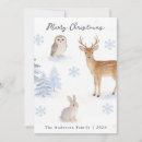 Search for winter forest christmas cards Wildlife