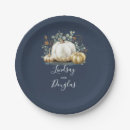 Search for harvest plates White pumpkin