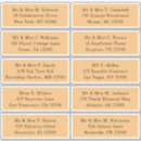Search for gold name stickers Address