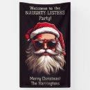 Search for funny christmas banners Santa