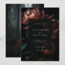 Search for gothic save the dates Black
