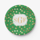Search for green and gold graduation decor Glitter