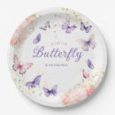 Search for purple butterfly plates Pink