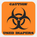 Search for biohazard stickers Warning