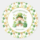 Search for irish birthday stickers St patricks
