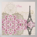 Search for pink eiffel tower posters Floral