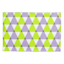Search for lime green pillowcases Triangles