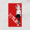 Search for punch business cards Hairstylist