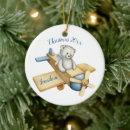 Search for vintage airplane christmas tree decorations For kids