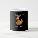 Search for chicken rooster mugs F caw f